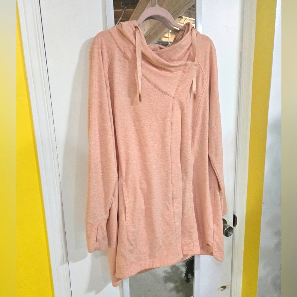 Shambala Cowl Neck Wrap Sweatshirt/Jacket
